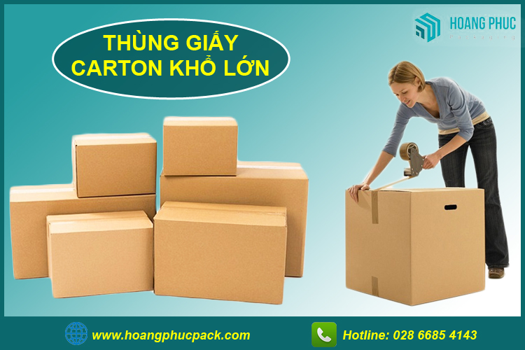 Thùng giấy carton khổ lớn